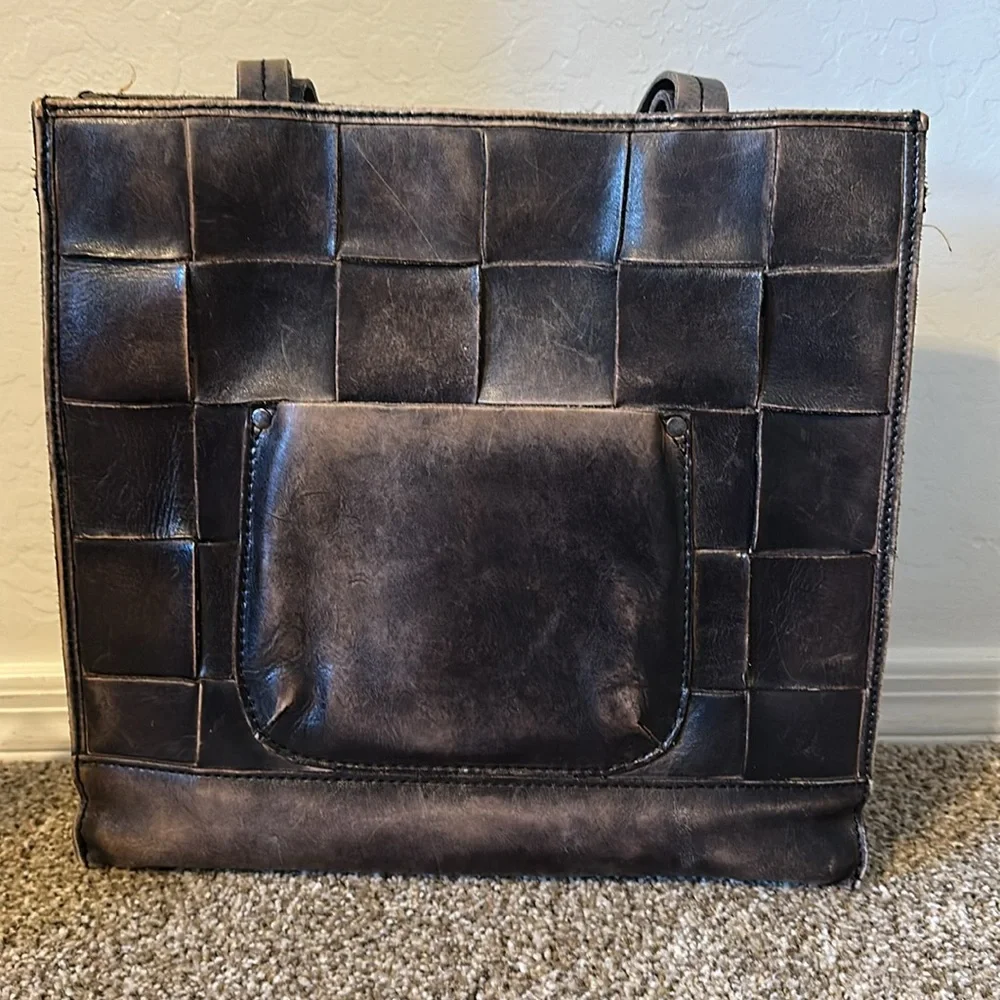 Patricia Nash Brown Leather Tote Bag